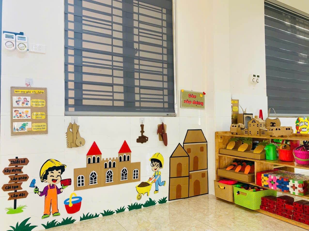 Công tác chuẩn bị để đón các con yêu đến lớp