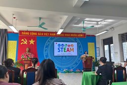 TRƯỜNG MẦM NON MỸ ĐỨC B TỔ CHỨC CHUYÊN ĐỀ ỨNG DỤNG STEAM TRONG GIÁO DỤC MẦM NON