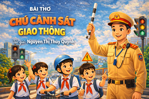 THƠ CHÚ CẢNH SÁT GIAO THÔNG