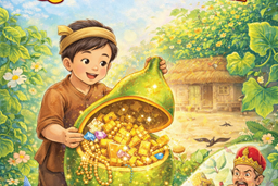 TRUYỆN QUẢ BẦU TIÊN