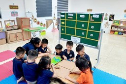 Giáo án So sánh sự giống và khác nhau của hình vuông, hình chữ nhật.