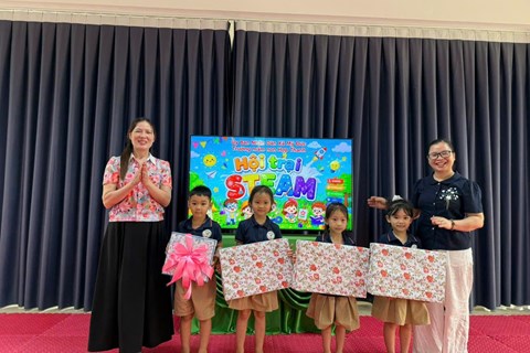 TRƯỜNG MẦM NON HỢP THANH TỔ CHỨC KIẾN TẬP CHUYÊN ĐỀ PHÁT TRIỂN NHẬN THỨC