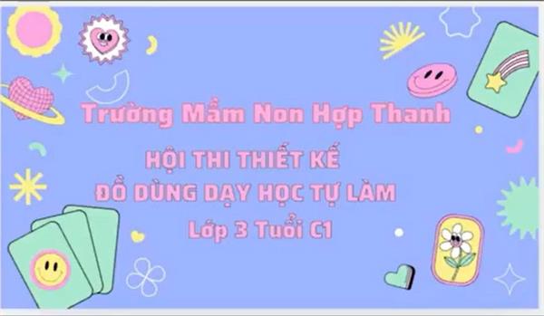 Đồ dùng tự tạo lớp 3TC1