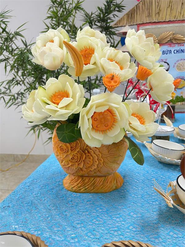 Thực đơn mẫu giáo tuần lẻ thứ 5